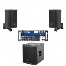 Акустична система 2 колонки JBL PRX908 із сабвуфером + мікшер Акустична система 2 колонки JBL PRX908 із сабвуфером + мікшер
